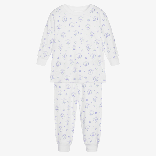 Kissy Kissy-Girls White Cotton Pyjamas | Childrensalon Outlet