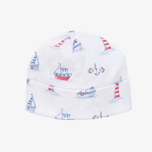 Kissy Kissy-Белая шляпа для девочек в морском стиле | Childrensalon Outlet