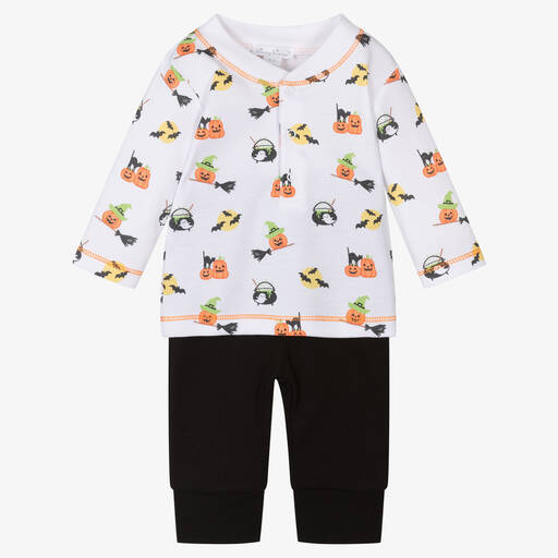 Kissy Kissy-Hello Halloween Baby Trouser Set | Childrensalon Outlet