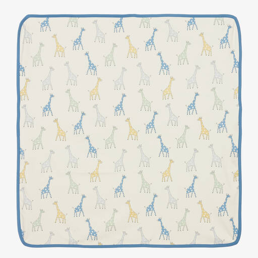 Kissy Kissy-Кремовое одеяло с жирафами (70см) | Childrensalon Outlet