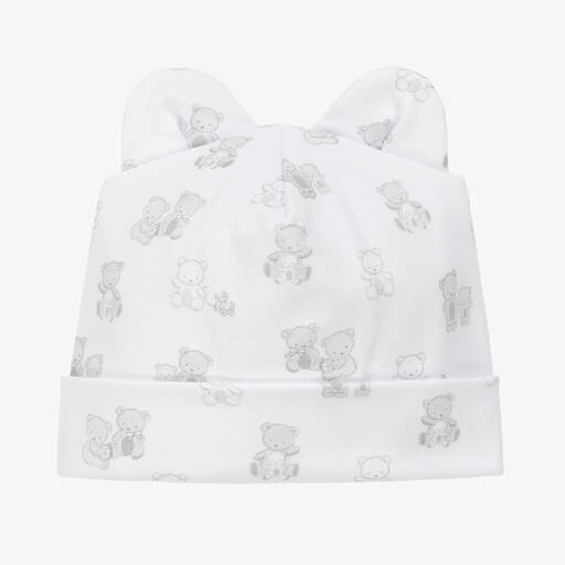 Kissy Kissy-Bonnet ours en coton Pima Bébé | Childrensalon Outlet