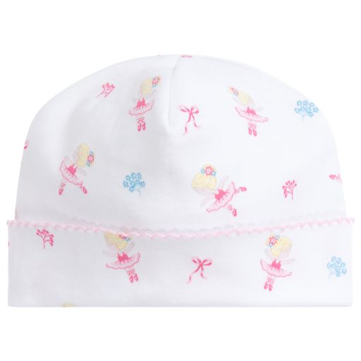 Kissy Kissy-Pima Cotton Ballet Hat | Childrensalon Outlet