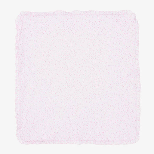Kissy Kissy-Pima Cotton Blanket (72cm) | Childrensalon Outlet