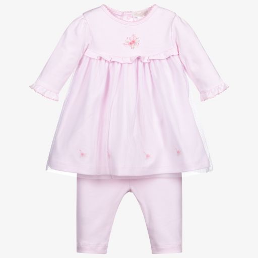 Kissy Kissy-Pima-Baumwollkleid-Set mit Schleifen | Childrensalon Outlet