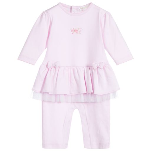 Kissy Kissy-Pima Cotton Buds Babysuit | Childrensalon Outlet