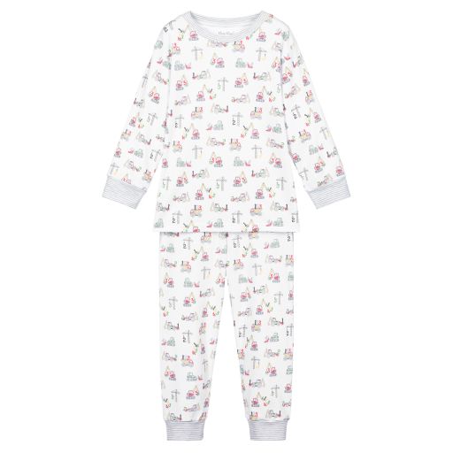 Kissy Kissy-Пижама из хлопка пима с экскаваторами | Childrensalon Outlet