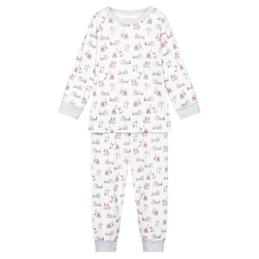 Kissy Kissy-Pima Cotton Digger Pyjamas | Childrensalon Outlet