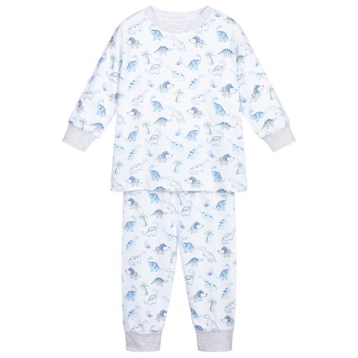 Kissy Kissy-Pyjama en coton Pima Dinosaure | Childrensalon Outlet