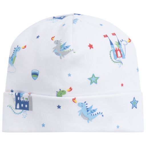 Kissy Kissy-Mütze aus Pima-Baumwolle mit Drachen-Motiv | Childrensalon Outlet