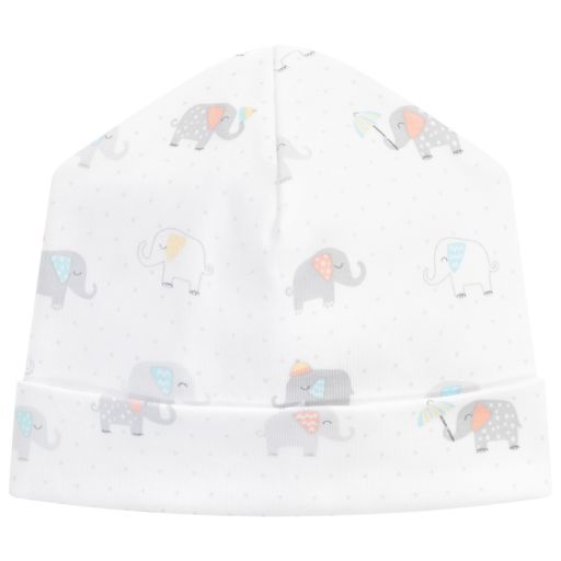 Kissy Kissy-Pima Cotton Elephant Hat | Childrensalon Outlet