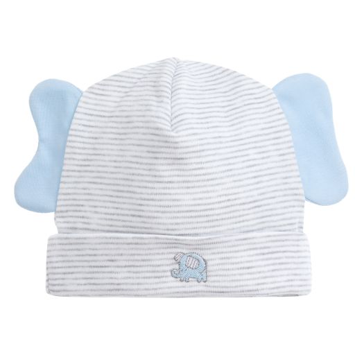 Kissy Kissy-Pima Cotton Elephant Hat | Childrensalon Outlet