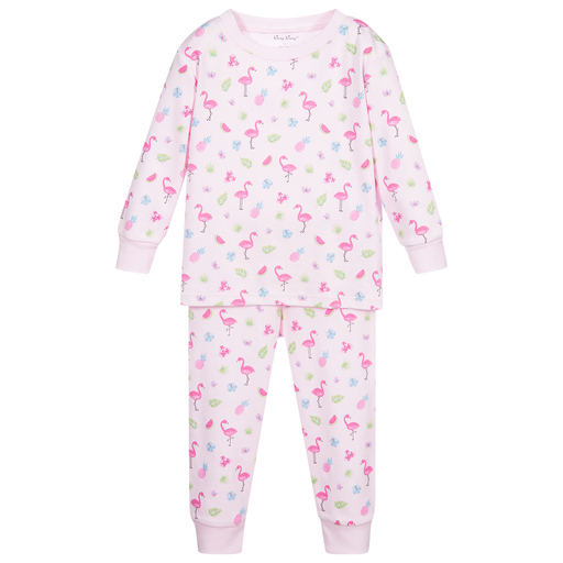 Kissy Kissy-Pima Cotton Flamingo Pyjamas | Childrensalon Outlet