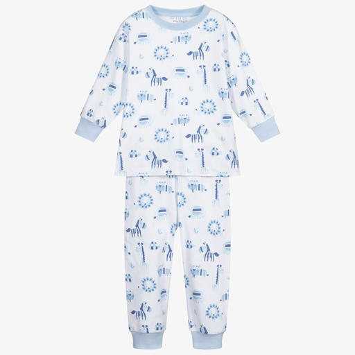 Kissy Kissy-Pyjama en coton Pima Jungle | Childrensalon Outlet