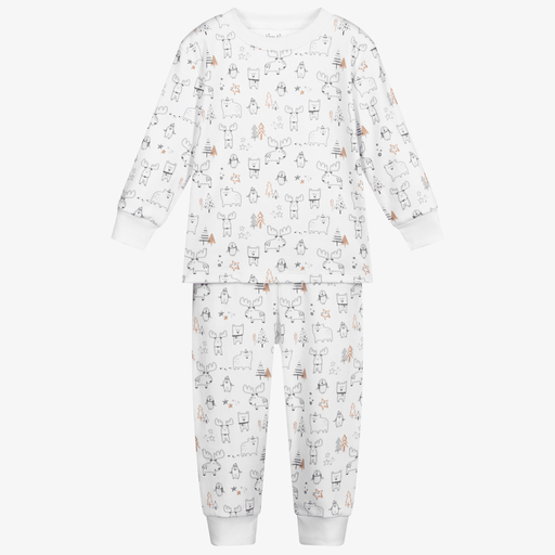 Kissy Kissy-Pima Cotton Moose Pyjamas | Childrensalon Outlet