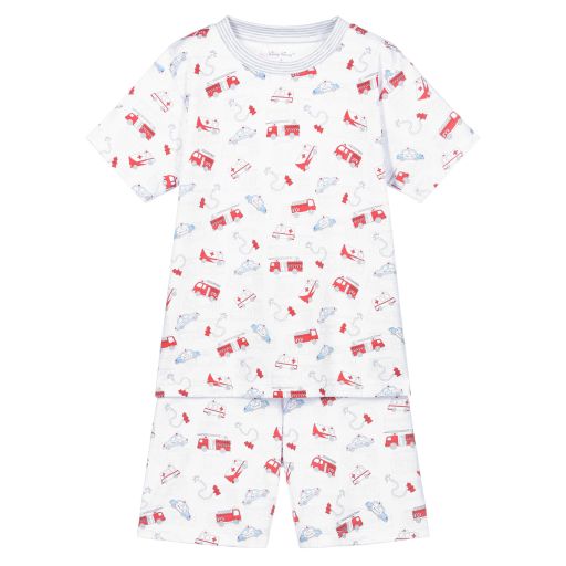 Kissy Kissy-Pima Cotton Police Pyjamas | Childrensalon Outlet