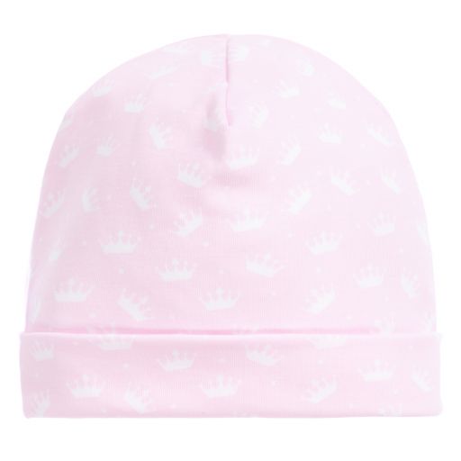 Kissy Kissy-Pima Cotton Royalty Print Hat | Childrensalon Outlet