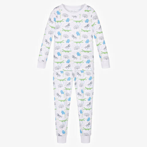Kissy Kissy-Pima Cotton Safari Spirit Pyjamas | Childrensalon Outlet
