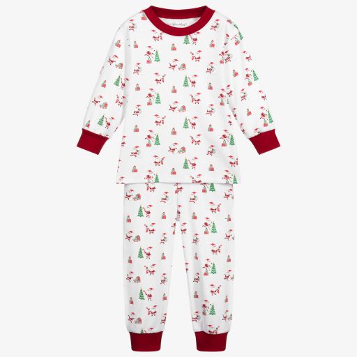 Kissy Kissy-Пижама из хлопка пима с Санта-Клаусом | Childrensalon Outlet