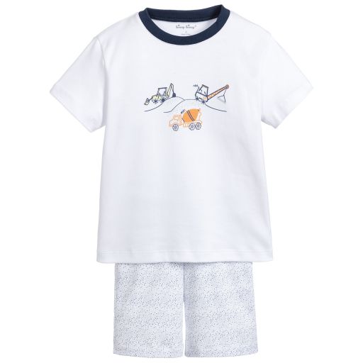 Kissy Kissy- Pima Cotton Short Pyjamas | Childrensalon Outlet