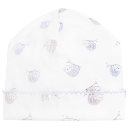 Kissy Kissy-Pima Cotton Sloths Hat | Childrensalon Outlet