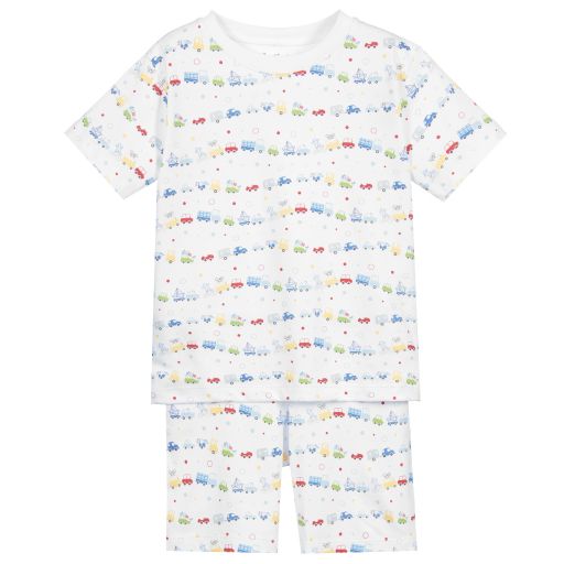 Kissy Kissy-Pyjama aus Pima-Baumwolle mit Autos | Childrensalon Outlet