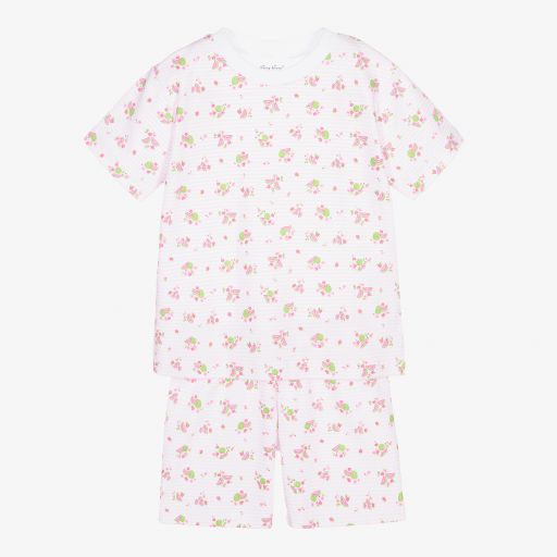 Kissy Kissy-Rosa, kurzer Melonen-Pima-Schlafanzug | Childrensalon Outlet