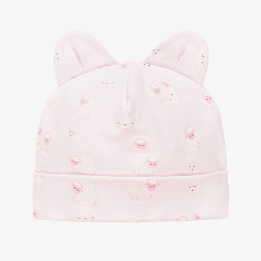 Kissy Kissy-Pink Night Night Lammies Hat | Childrensalon Outlet