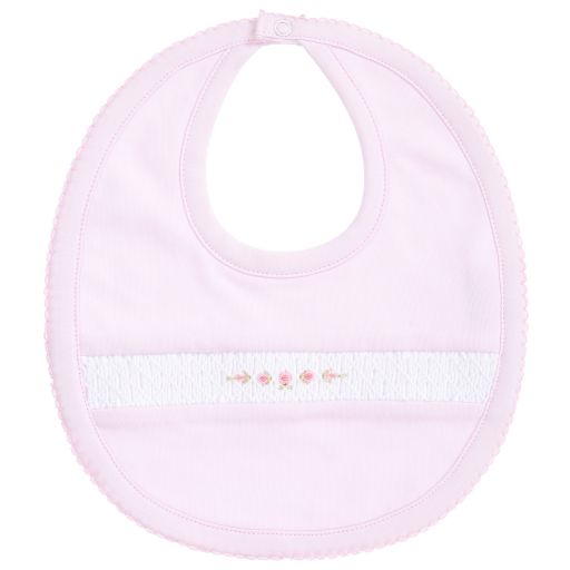 Kissy Kissy-Bavoir rose en coton Pima | Childrensalon Outlet