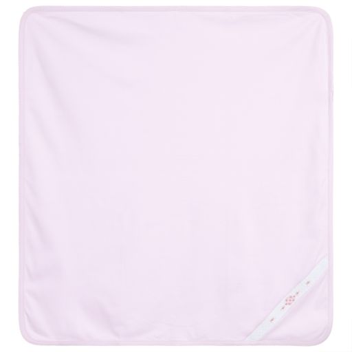 Kissy Kissy-Розовое одеяло с вышитыми розами (74 см) | Childrensalon Outlet