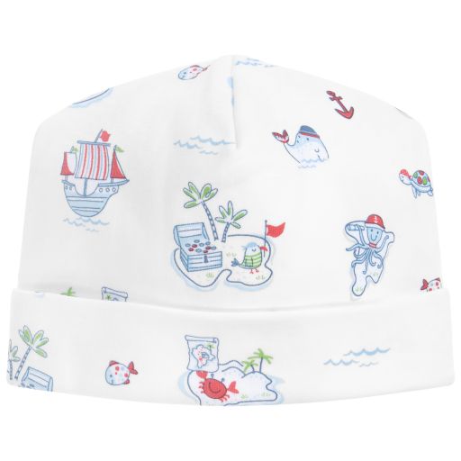 Kissy Kissy-Pirate Pima Cotton Hat | Childrensalon Outlet