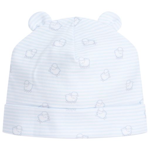 Kissy Kissy-Sheep Pima Cotton Baby Hat | Childrensalon Outlet