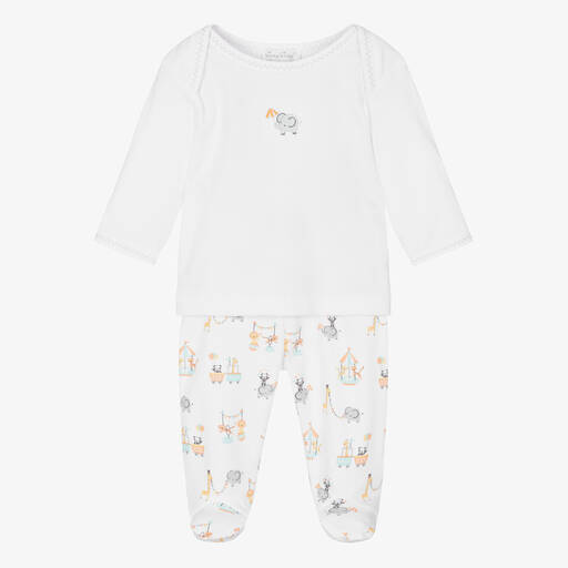 Kissy Kissy-Белый топ и штанишки | Childrensalon Outlet