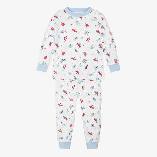 Kissy Kissy-Белая пижама из хлопка пима | Childrensalon Outlet
