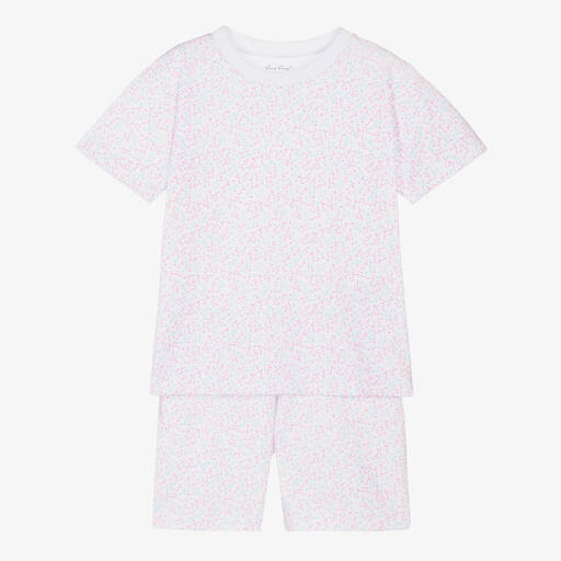 Kissy Kissy-White Pima Pixie Short Pyjamas | Childrensalon Outlet