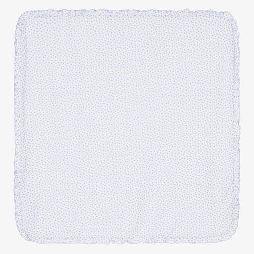 Kissy Kissy-White Rosebuds Blanket (70cm) | Childrensalon Outlet