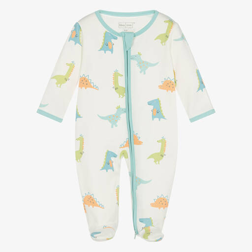Kissy Love-Кремовый комбинезон из хлопка пима для мальчиков | Childrensalon Outlet
