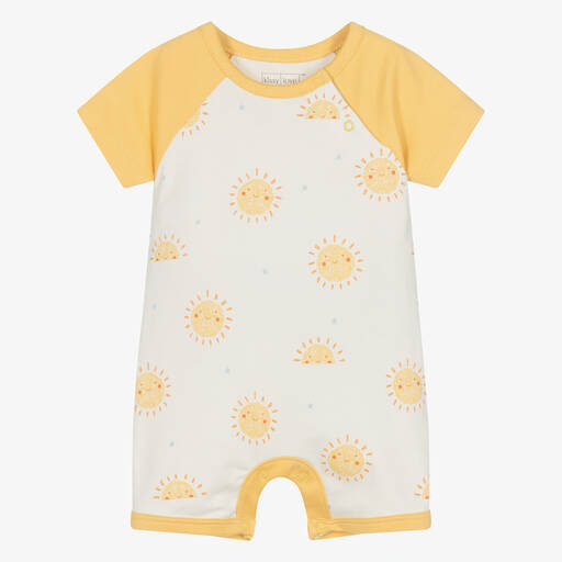 Kissy Love-Кремово-желтый хлопковый песочник | Childrensalon Outlet