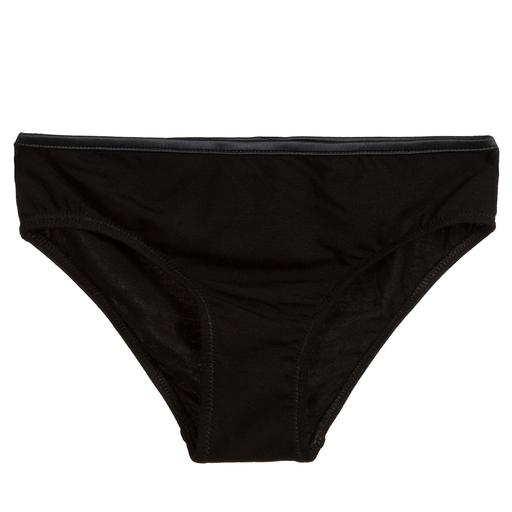 La Perla-Girls Black Modal Knickers | Childrensalon Outlet