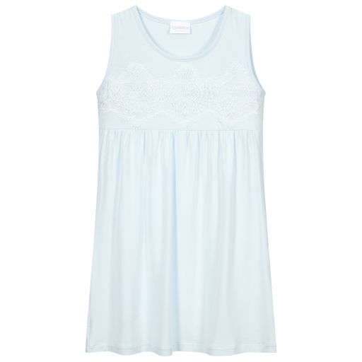 La Perla-Chemise de nuit bleue en modal Fille | Childrensalon Outlet