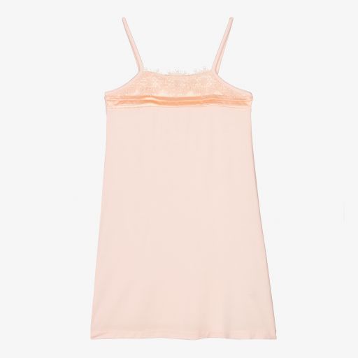 La Perla-Girls Pink Modal Nightdress | Childrensalon Outlet