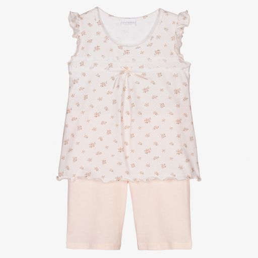 La Perla-Girls Pink Short Pyjamas | Childrensalon Outlet