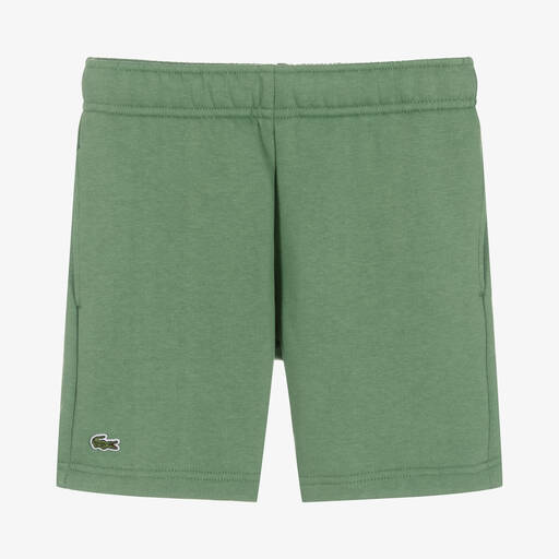 Lacoste-Зеленые хлопковые шорты | Childrensalon Outlet