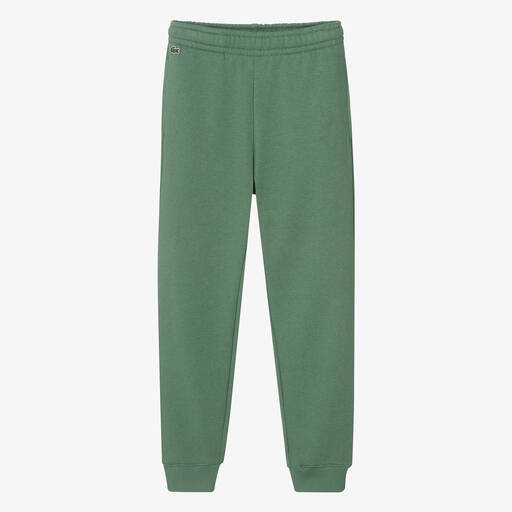 Lacoste-Teen Green Organic Cotton Joggers | Childrensalon Outlet