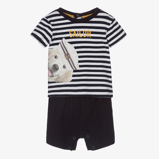 Lapin House-Baby Boys T-Shirt & Shorts Set | Childrensalon Outlet