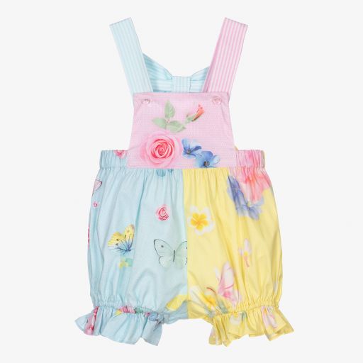 Lapin House-Baby Girls Pink Floral Shortie | Childrensalon Outlet