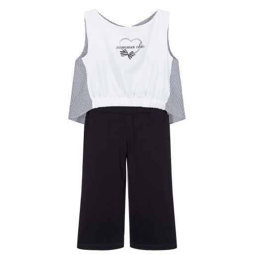 Lapin House-Cotton Culottes & Top Set | Childrensalon Outlet