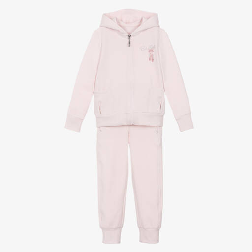 Lapin House-Girls Ballet Pink Jersey Set | Childrensalon Outlet