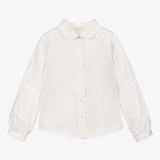 Lapin House-Girls Ivory Blouse | Childrensalon Outlet