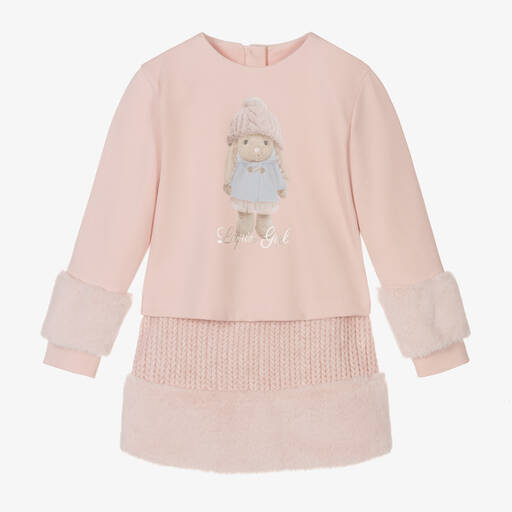 Lapin House-Rosa Hasenrock-Set für Mädchen | Childrensalon Outlet