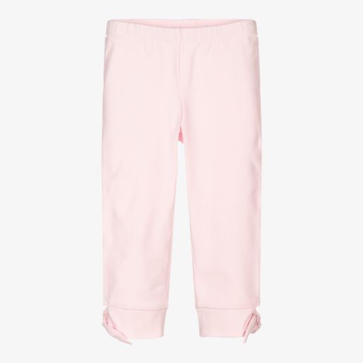 Lapin House-Girls Pink Cotton Leggings | Childrensalon Outlet
